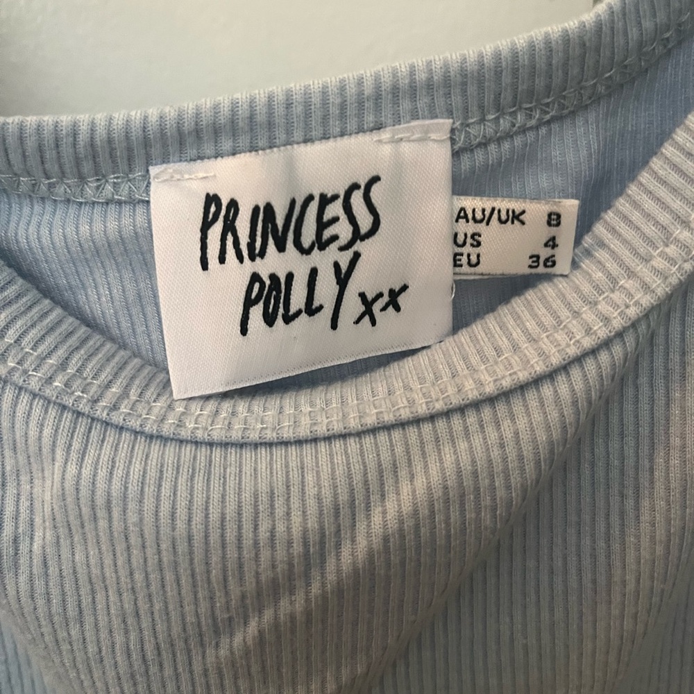 Baby Blue Princess Polly Top - Picture 5 of 5